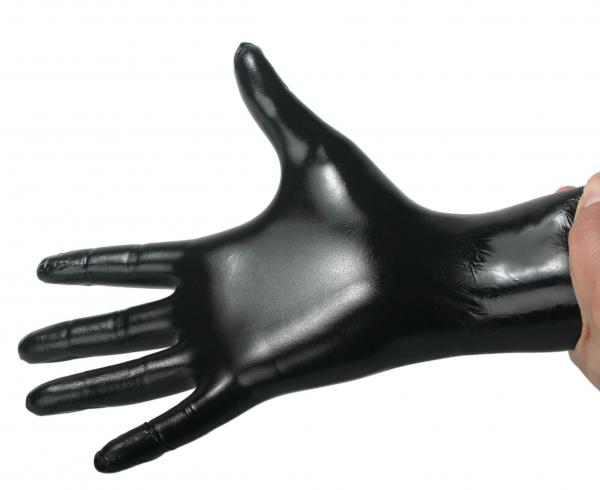 Black Nitrile Examination Gloves Large 100 Count