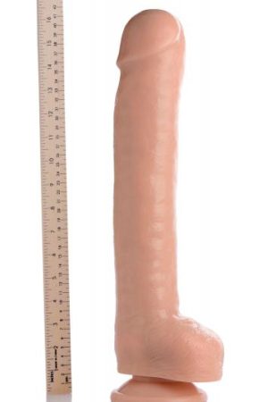 The Destroyer 16.5 Inches Dildo Beige