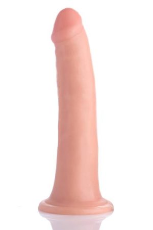 Easy Entry 8 inches Slim Dildo Beige