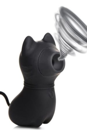 Sucky Kitty Silicone Clitoral Stimulator - Black