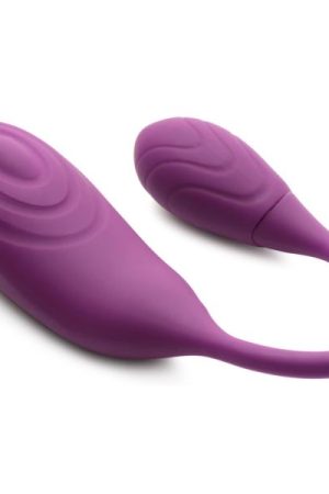 Slim Pulse 7x Pulsating Silicone Clit Stimulator And Vibrating Egg