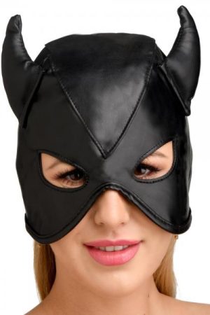 Fetish Hood With Horns