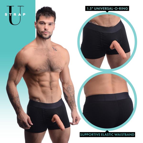 Armor Mens Boxer Harness With O-ring - Lxl