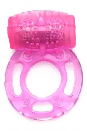 Pink Vibrating Cock Ring