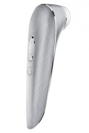 Satisfyer Luxury High Fashion Aluminum Sliver Clitoral Stimulator