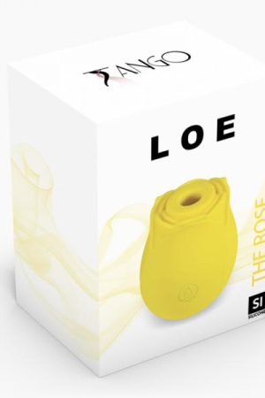 Loe The Rose Premium Suction Stimulator Yellow