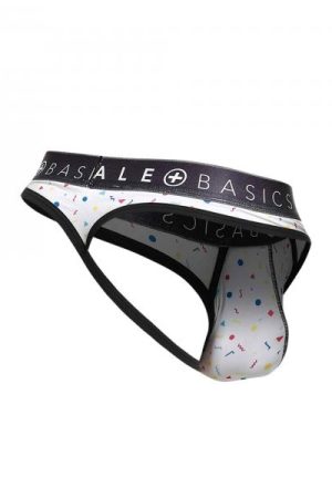 Male Basics Sexy Pouch Thong Confetti Small