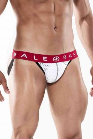 Mb Spot Jockstrap White Large