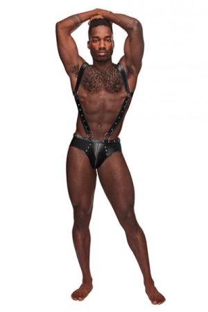 Uranus Studded Harness Black L/xl