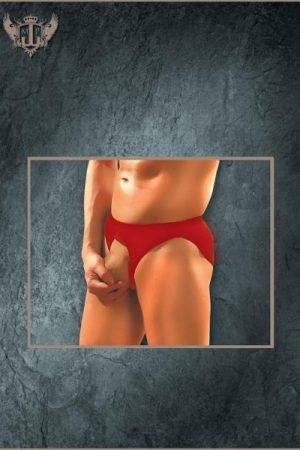 Pouchless Brief Red O/s