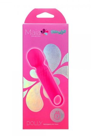 Dolly Pink Silicone Mini Wand Rechargeable