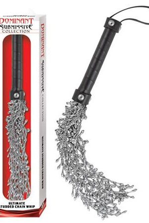 Dominant Submissive Ultimate Studded Chain Whip