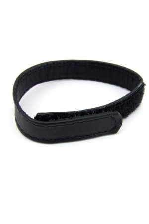 M2M Ring Leather Velcro Black