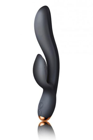 Rocks Off Regala Rabbit Vibrator Black