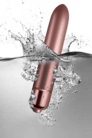 Touch Of Velvet Rose Blush 90mm Bullet Vibrator