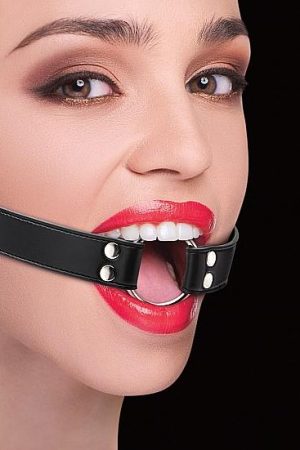 Ouch Ring Gag Black O/S
