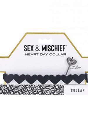 Sex & Mischief Heart Day Collar