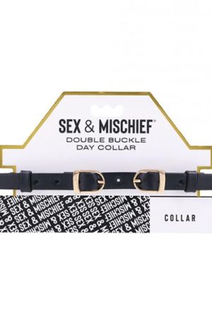 Sex & Mischief Double Buckle Day Collar