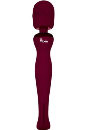 Viben Sultry Intense Handheld Wand Massager Ruby