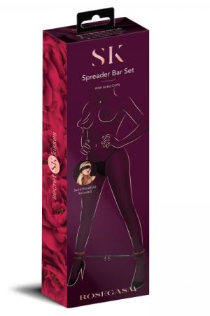 Rosegasm Spreader Bar Set W/ Ankle Cuffs