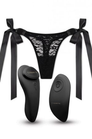 Coquette The Secret Panty Vibe - Black/rose Gold