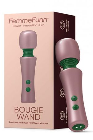 Femme Funn Flexible Head Bougie Mini Wand - Rose Gold