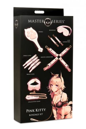 Master Series Tiger Kitty Bondage Set - Pink
