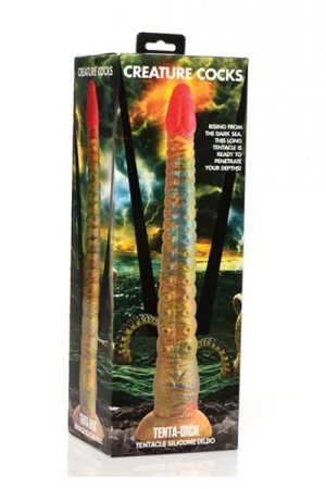 Creature Cocks Tentacle Dick Silicone Dildo - Multi Color