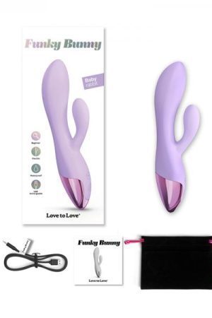 Love To Love Funky Bunny Baby Rabbit Vibrator Viva Mauve