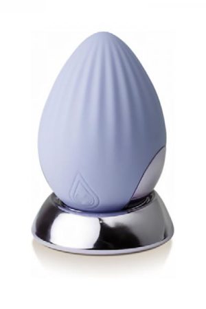 Niya 4 Palm Held Massager Cornflower Rebranded Packaging