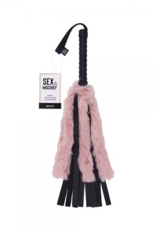 Sportsheets Sex & Mischief Brat Faux Fur Flogger