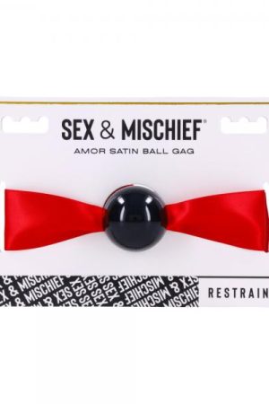 Sportsheets Sex & Mischief Amor Satin Ball Gag