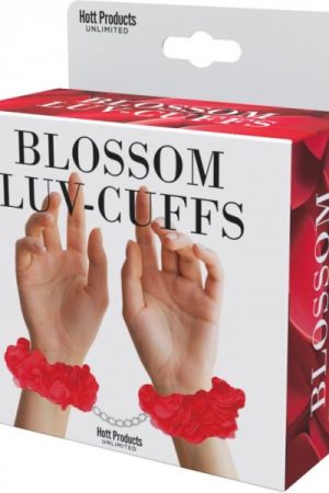 Blossom Luv Cuffs Flower Cuffs Red