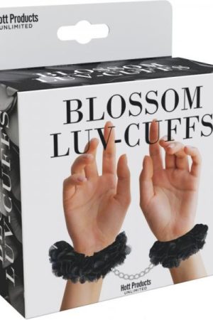 Blossom Luv Cuffs Flower Cuffs Black