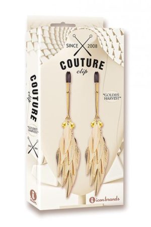 Couture Clips Golden Harvest Luxury Nipple Clamps