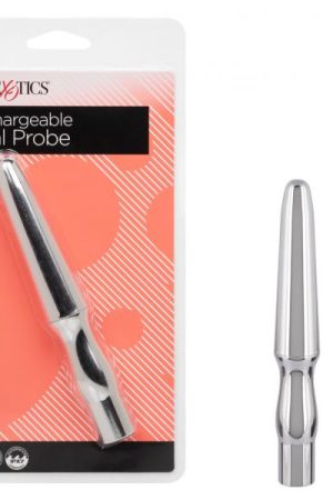 Rechargeable Anal Probe Silver