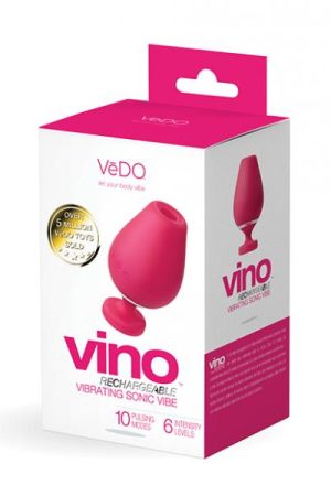 Vedo Vino Vibrating Sonic Vibe Pink
