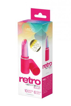 Vedo Retro Rechargeable Bullet Pink
