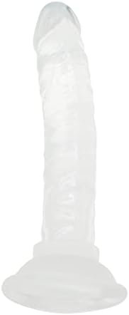 Beginner'S 5 Inch Clear Jelly Dildo Green - Image 2