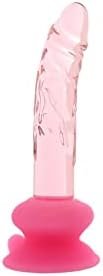 Icicles No 86 Glass G Spot Massager And Water Based Lube (1Oz), Pink