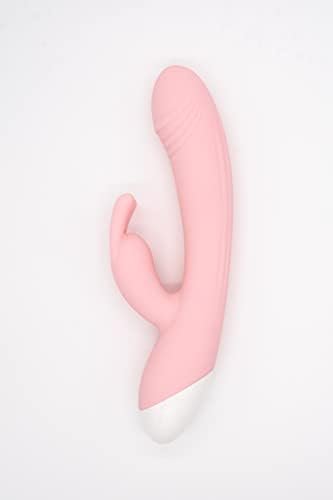 Rabbit Luxe G Spot Rabbit Vibrator Plus Clitoral Stimulation With 10 Powerful Vibration Modes, 3 Adjustable Speeds And Dual Motors (Magenta)