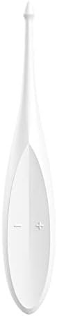 Satisfyer Twirling Fun Tip Vibrator - Lay-On Vibrator With Circulating Tip For Targeted Clitoris Stimulation And Erogenous Zones, Waterproof, Rechargeable (Poppy Red)