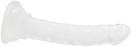 Beginner'S 5 Inch Clear Jelly Dildo Green - Image 3