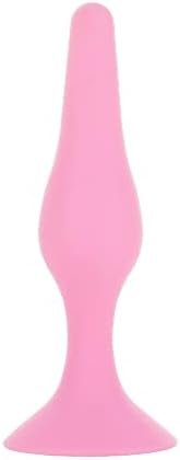 Pure Love Silicone Anal Butt Plug 4.5'', Adult Sex Toy, Classic Sex Toy, Pink