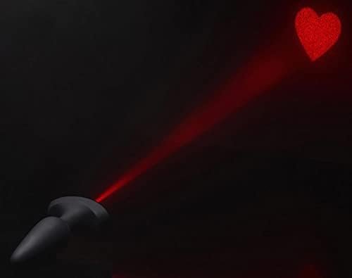 Lynx 28X Laser Heart Silicone Anal Plug - Large - Image 2