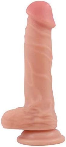 Strap On Dildo Toys 7.48" Realistic Dildo Adult Sex Toys Wearable Strap-On Silicone Dildo-Harness For Women Couples Lesbian Flesh - Image 3