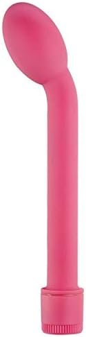 Cloud 9 Novelties Smooth Powerful G-Spot Vibrator Massager With Angled Tip For Pleasure Smooth Coating, Pink, 0.3 Pound