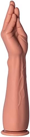 15 Inch Life Size Fisting Dildo For Advanced Player, Silicone Fist Dildo Thick Hand Dildos Anal Plug With Strong Suction Cup, Forearm Dildo Anal Sex Toy For Vaginal Or Anal Fisting Masturbation
