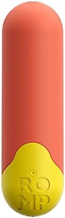 Romp Riot Bullet Vibrator For Women - Mini Clitoral Vibrator For Her - 6 Intensity Levels & 4 Patterns For Clit Stimulation - Soft Touch Portable Sex Toy - Rechargeable Couple Massager G Spot Nipple