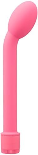 Doc Johnson Mood - Frisky - Curved For Direct G-Spot Stimulation - Curved For Clit Stimulation During Sex - Made Of Velvet Touch Abs Plastic - Powerful Multi-Speed Vibrator - Pink